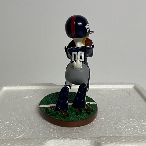 Hamilton Collection New York Giants Donald Duck Figure New NY Rare NFL - Picture 6 of 9